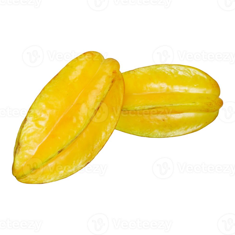 Fresh Star Fruit Cutout png