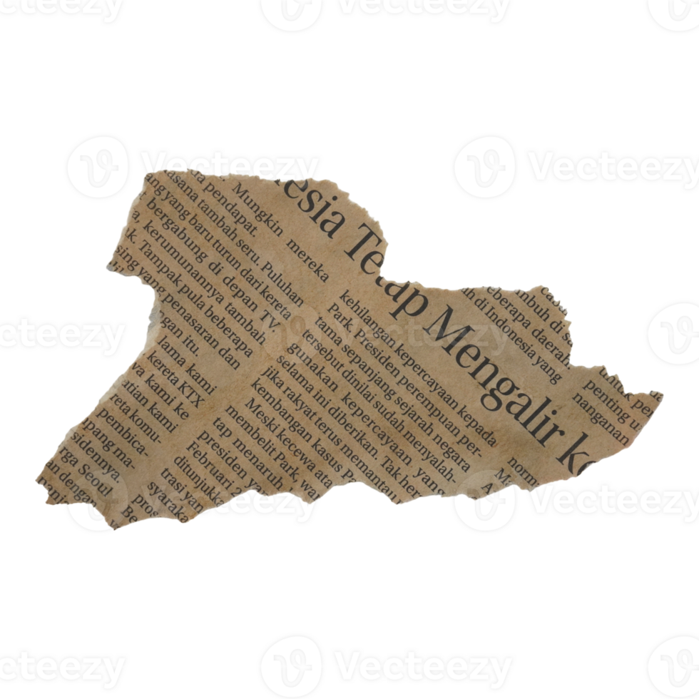 decorazione strappato giornale vecchio png