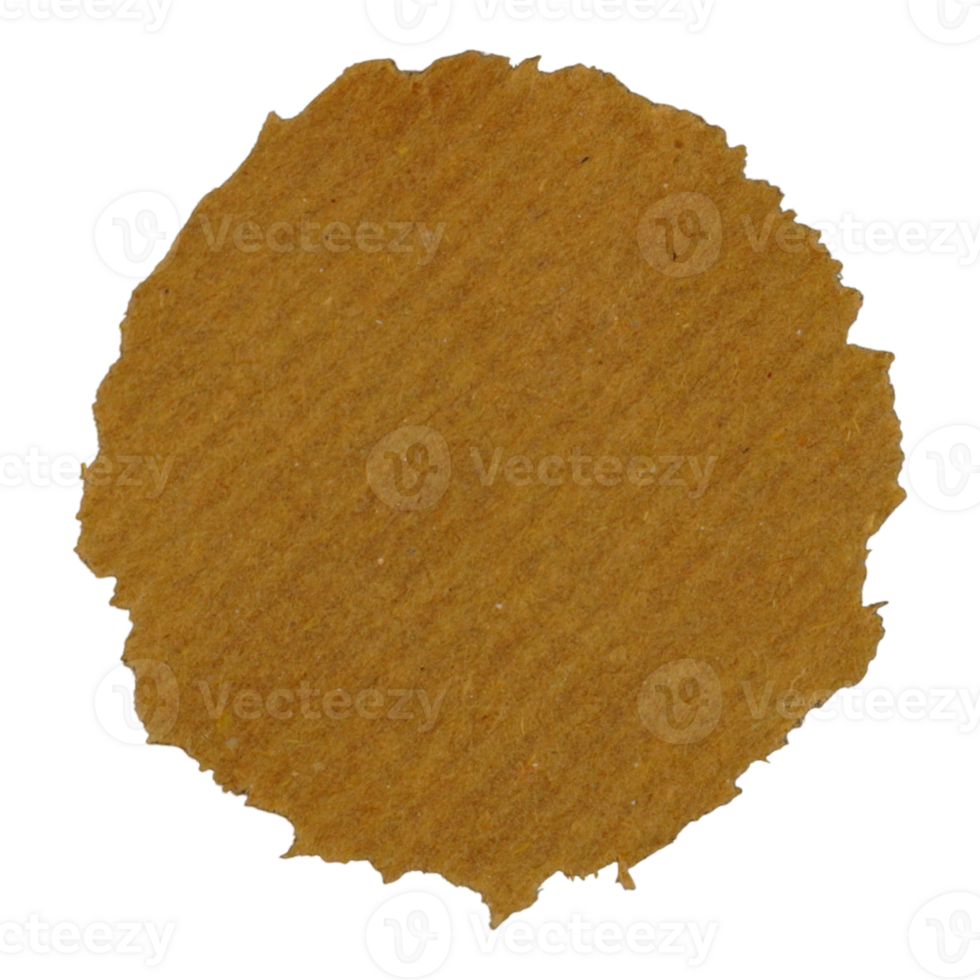 Shape Ripped Paper Circle png