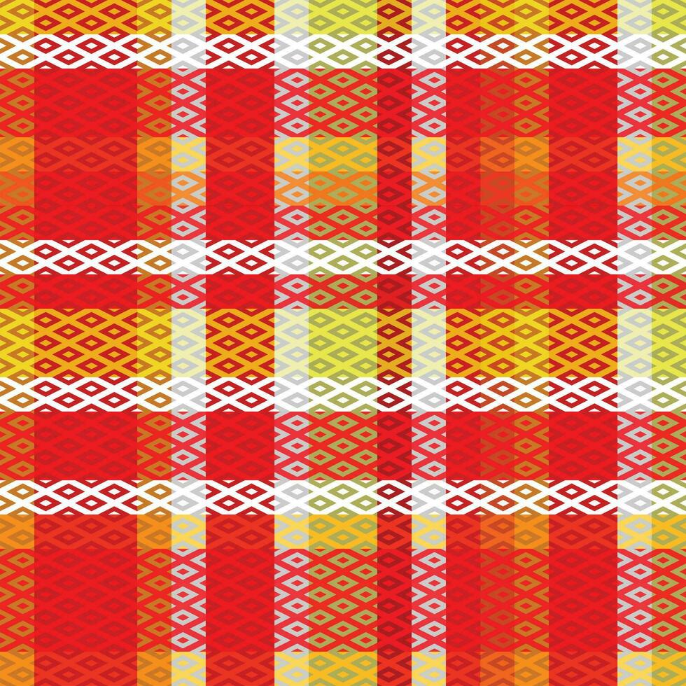 Tartan Plaid Seamless Pattern. Abstract Check Plaid Pattern. Template for Design Ornament. Seamless Fabric Texture. Vector Illustration