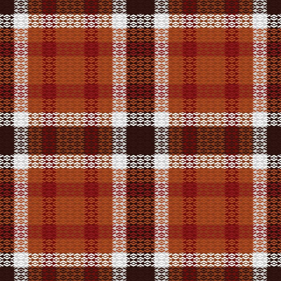 Tartan Plaid Vector Seamless Pattern. Scottish Tartan Seamless Pattern. Traditional Scottish Woven Fabric. Lumberjack Shirt Flannel Textile. Pattern Tile Swatch Included.