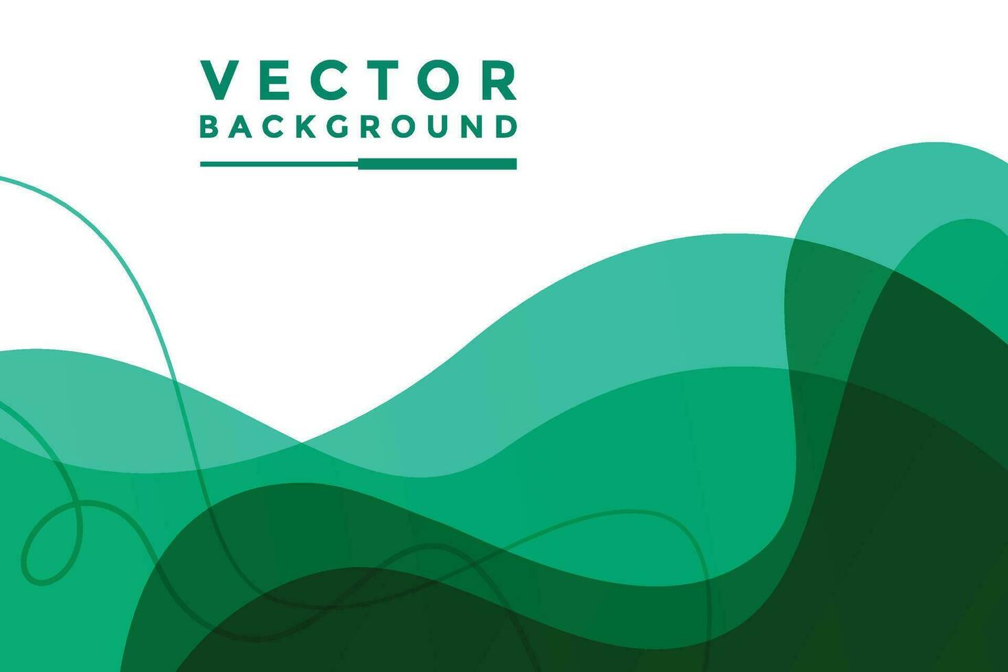 Green background vector illustration lighting effect graphic for text and message board design infographic.