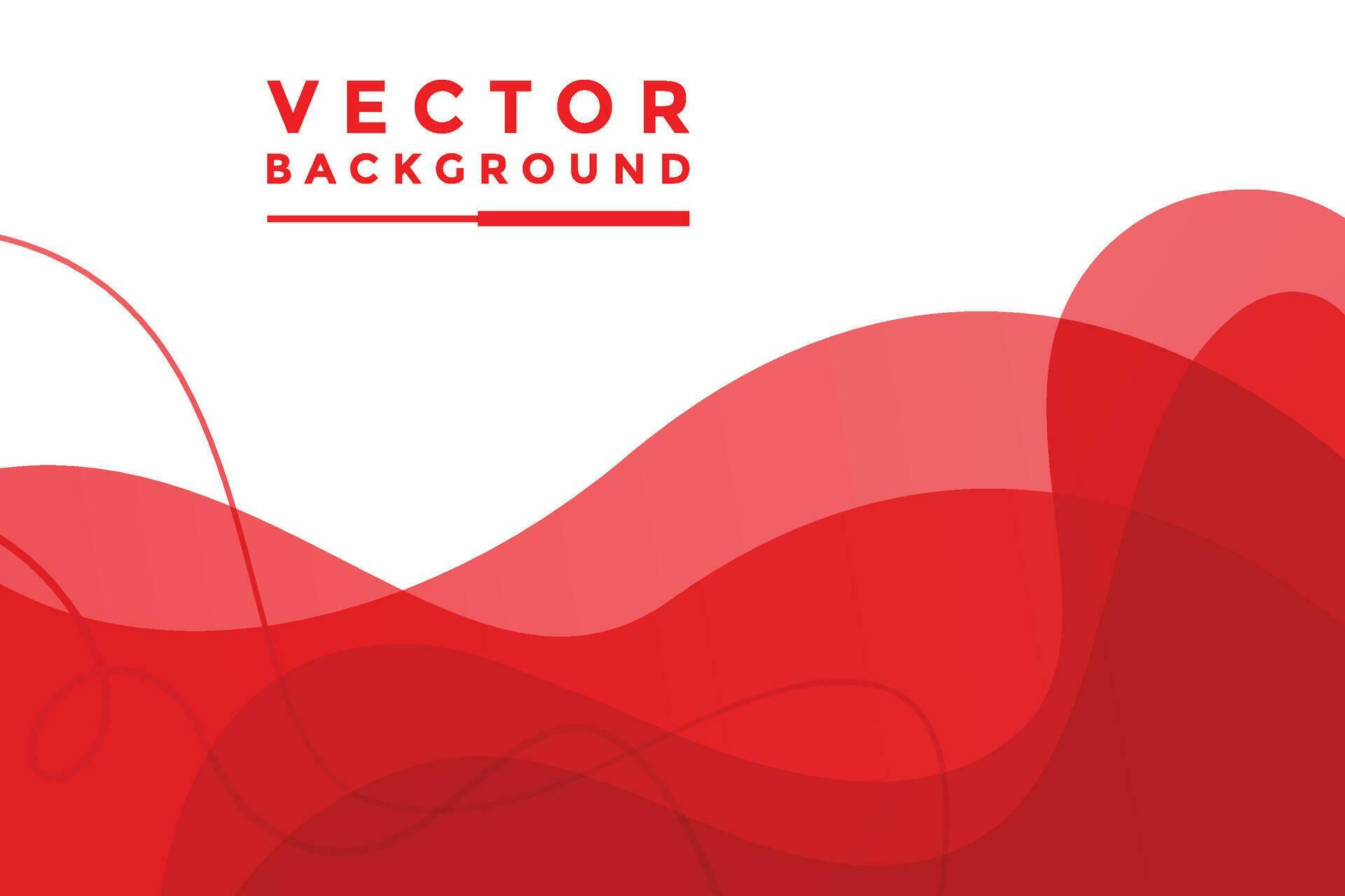 Red background vector illustration lighting effect graphic for text and