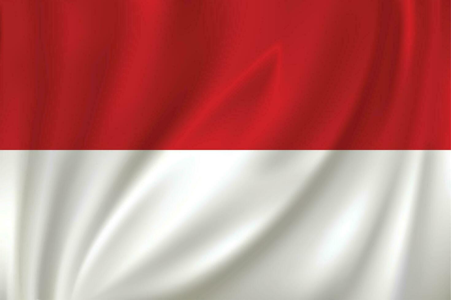Flag waving in the wind vector