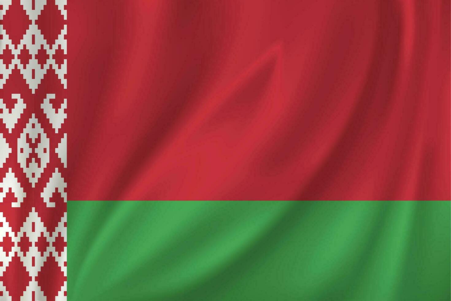 Flag waving in the wind vector