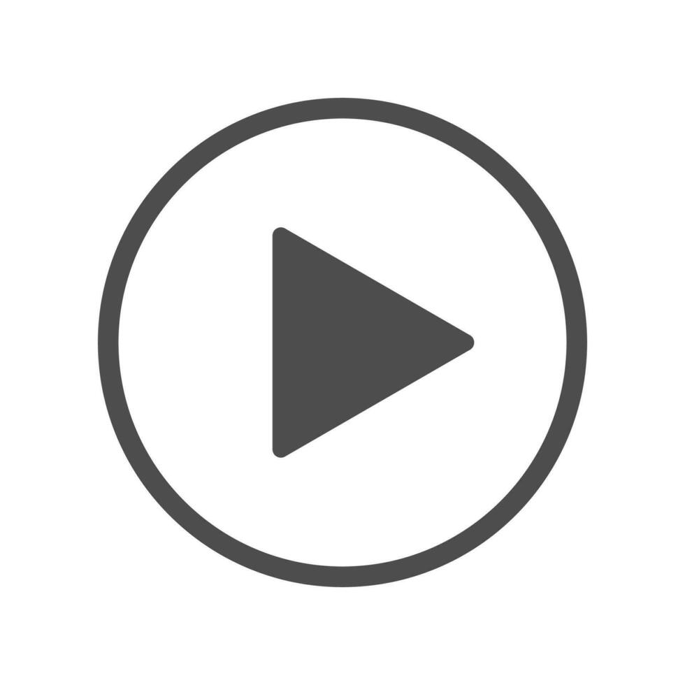 play video button vector