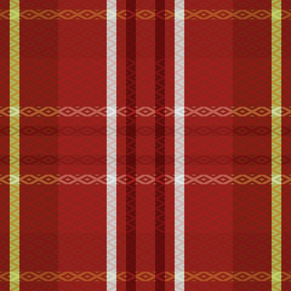 Plaid Pattern Seamless. Scottish Tartan Pattern Template for Design Ornament. Seamless Fabric Texture. vector