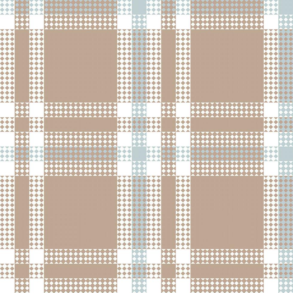 Plaid Pattern Seamless. Classic Plaid Tartan Traditional Scottish Woven Fabric. Lumberjack Shirt Flannel Textile. Pattern Tile Swatch Included. vector