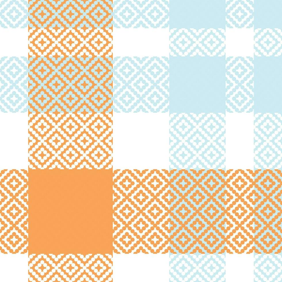 Scottish Tartan Seamless Pattern. Gingham Patterns for Scarf, Dress, Skirt, Other Modern Spring Autumn Winter Fashion Textile Design. vector