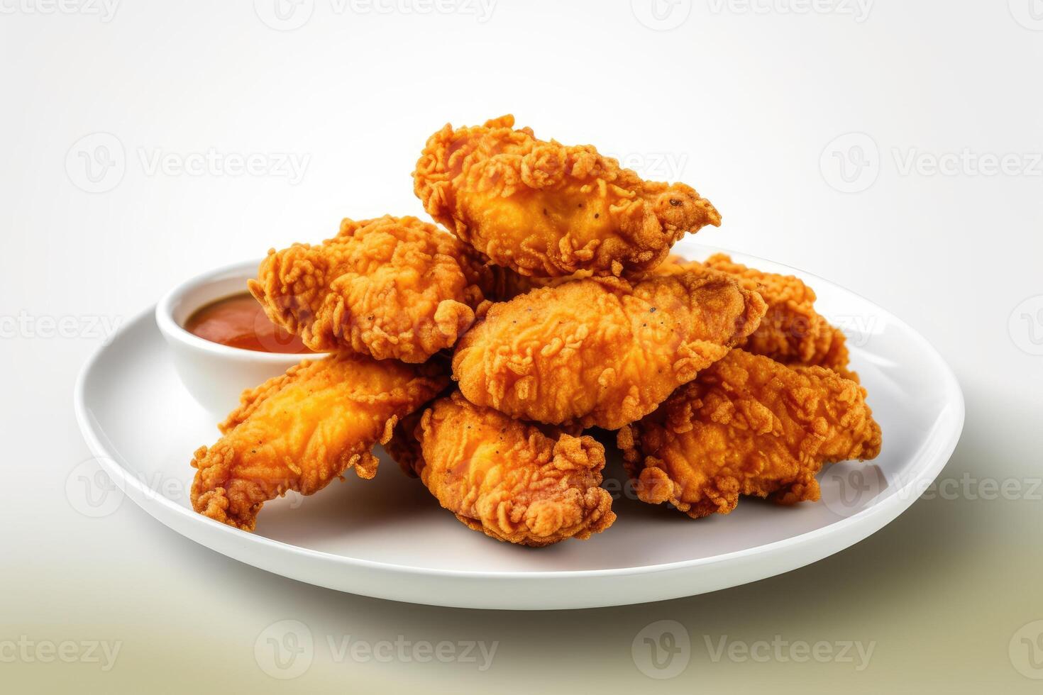 stock photo of fried chicken food photography AI Generated