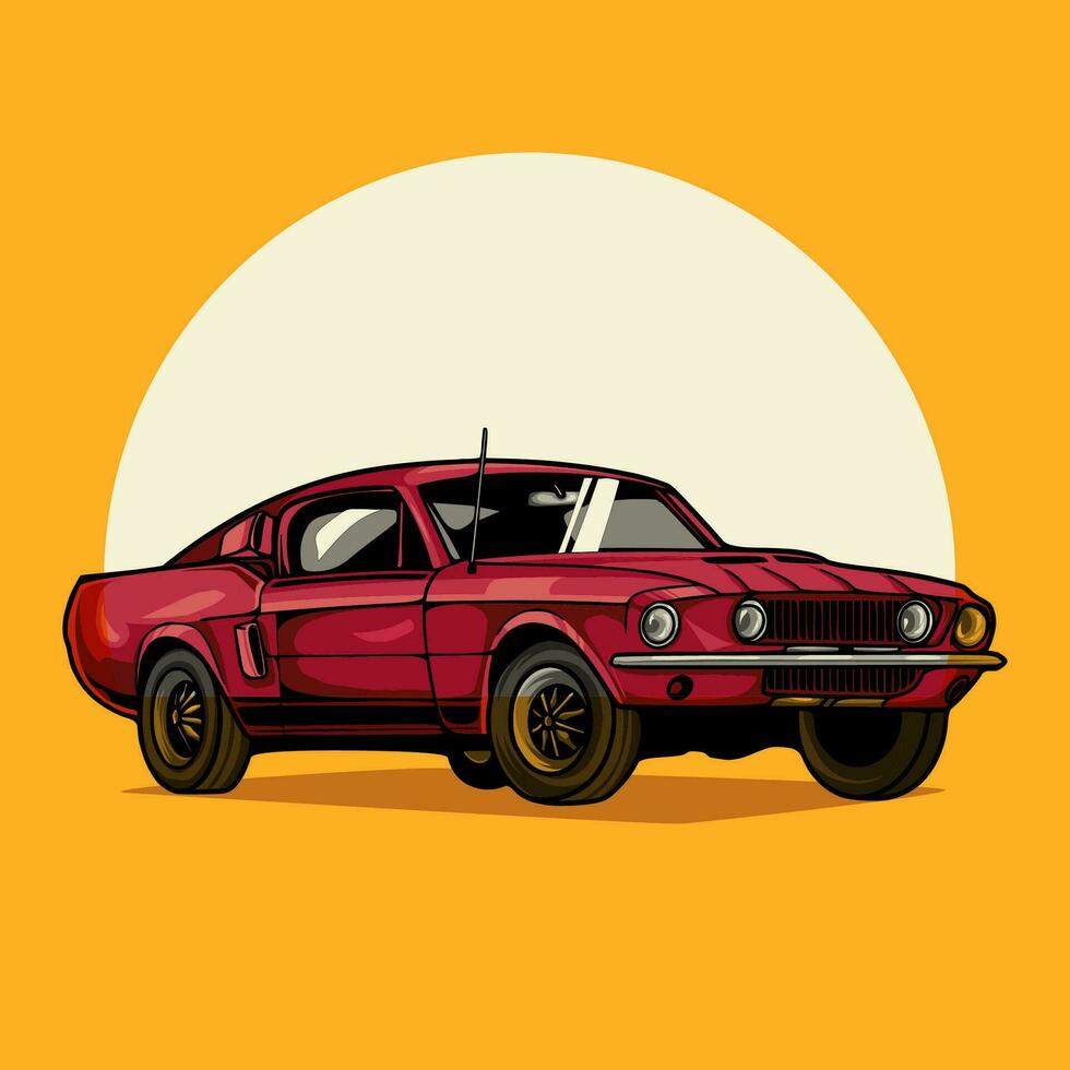 THE MOST WANTED ANTIQUE CARS vector