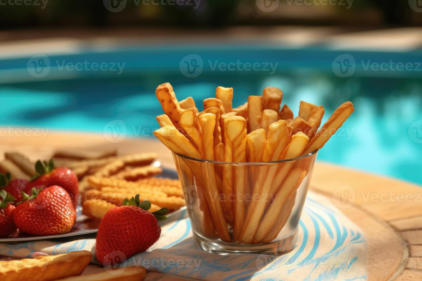 pool-party-snack-food-photography-ai-generated-25358076-stock-photo-at