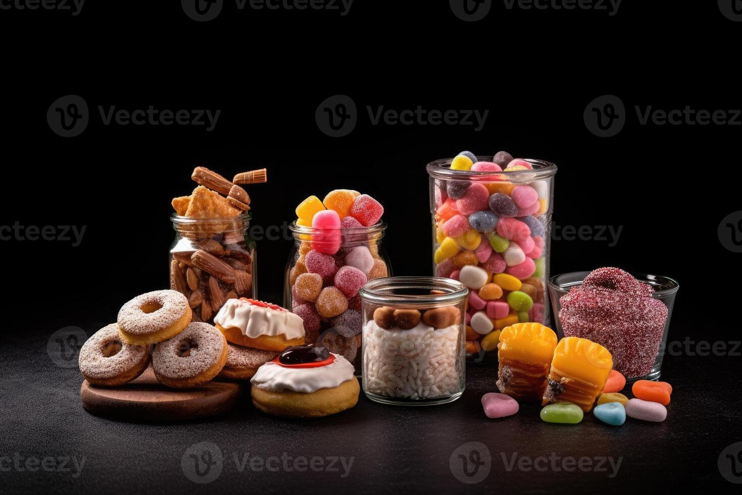 stock photo of confectionery food photography AI Generated