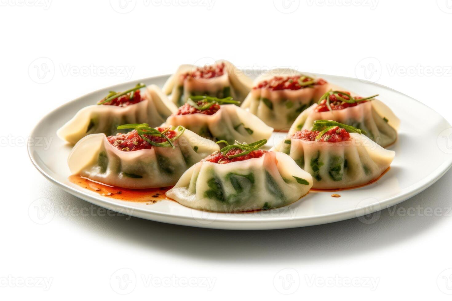 mandu or mandoo are dumplings in korean cuisine photography photo