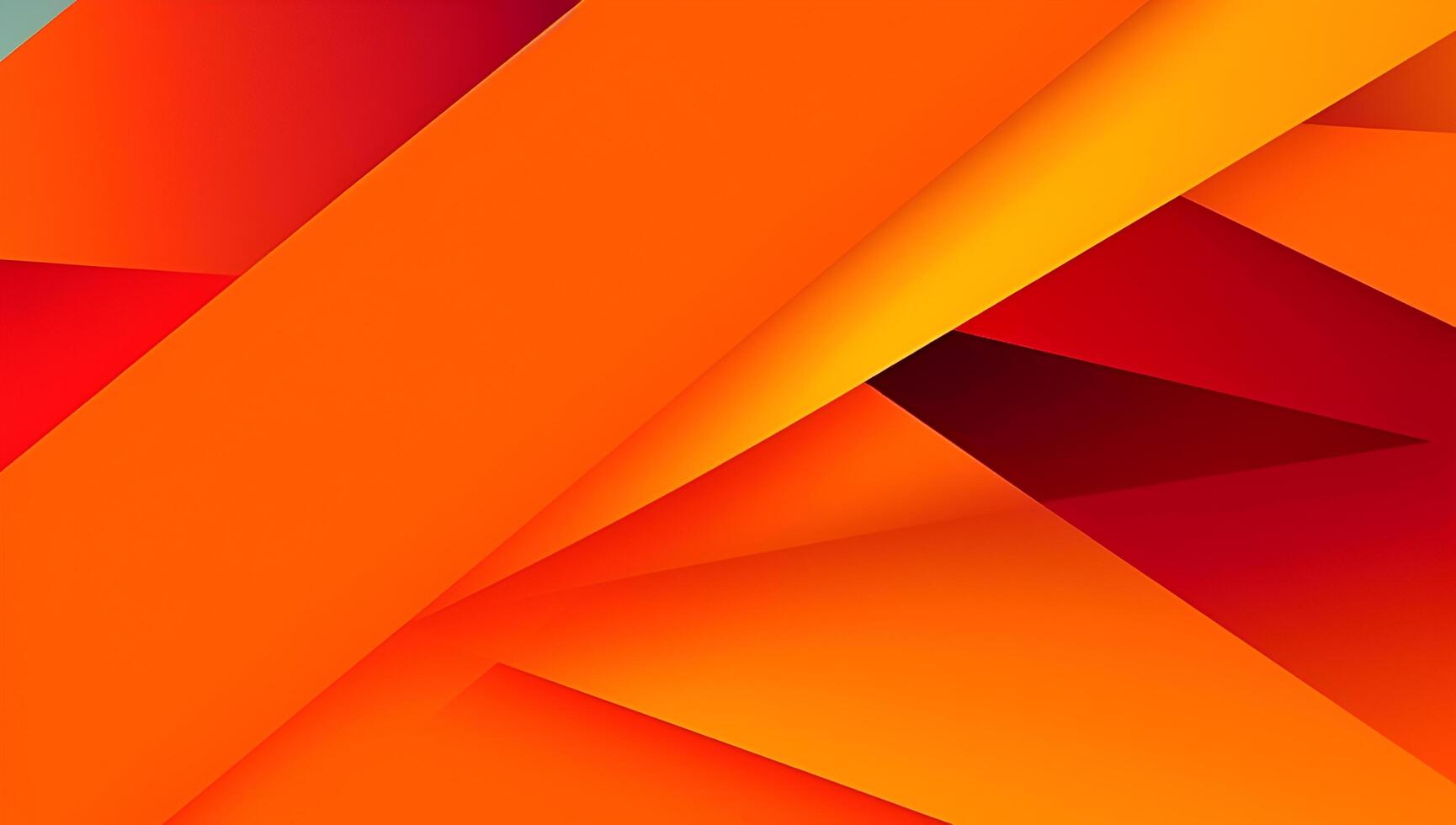 abstract orange background with simple lines.colorful orange design. bright and modern with shadow. photo