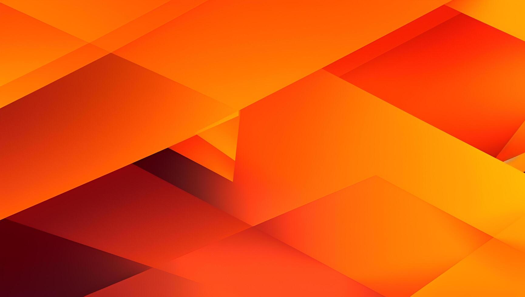 abstract orange background with simple lines.colorful orange design. bright and modern with shadow. AI generated photo