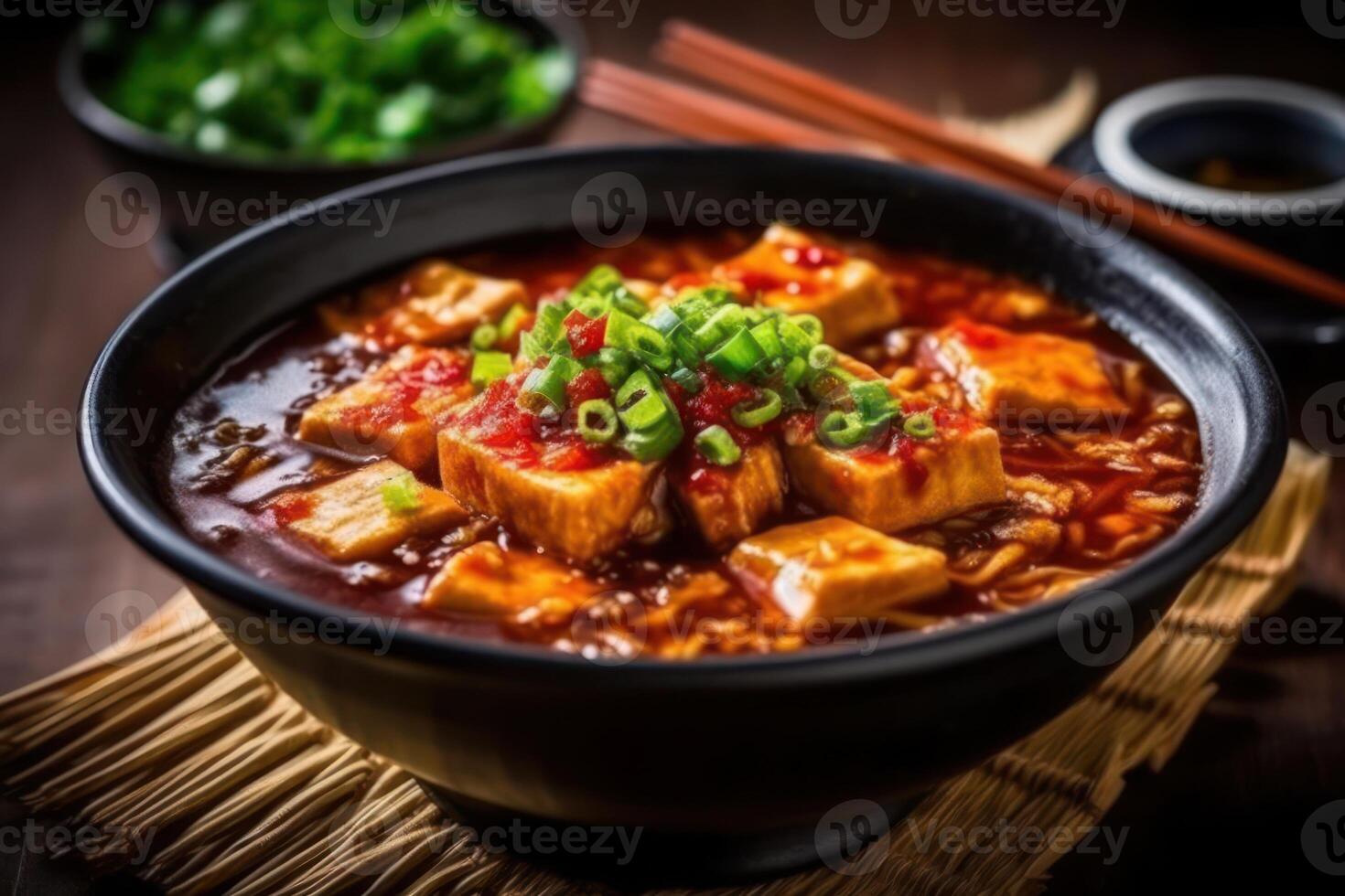 stock photo of Ma Po TofuMa Po tofu Mp duf Pockmarked Granny beancurd ...