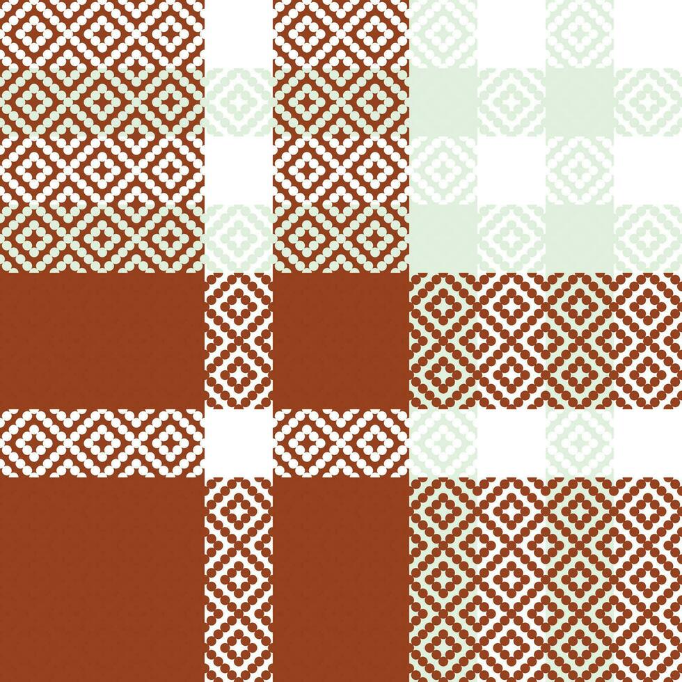 Tartan Seamless Pattern. Scottish Tartan Pattern Template for Design Ornament. Seamless Fabric Texture. vector