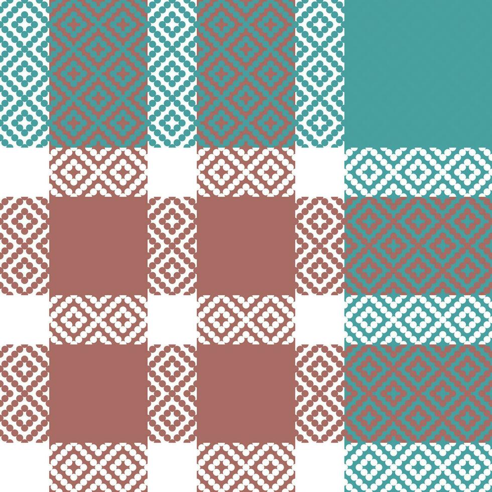 Tartan Seamless Pattern. Checkerboard Pattern Flannel Shirt Tartan Patterns. Trendy Tiles for Wallpapers. vector