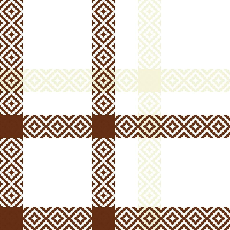 Plaid Patterns Seamless. Checkerboard Pattern Traditional Scottish Woven Fabric. Lumberjack Shirt Flannel Textile. Pattern Tile Swatch Included. vector