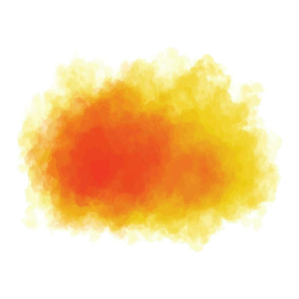 Abstract orange colorful splash background vector