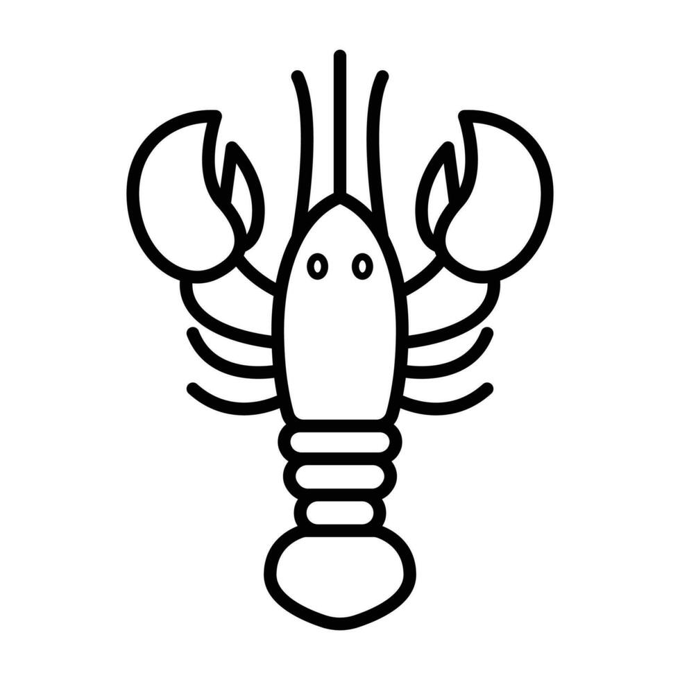 Lobster Logo Design vector