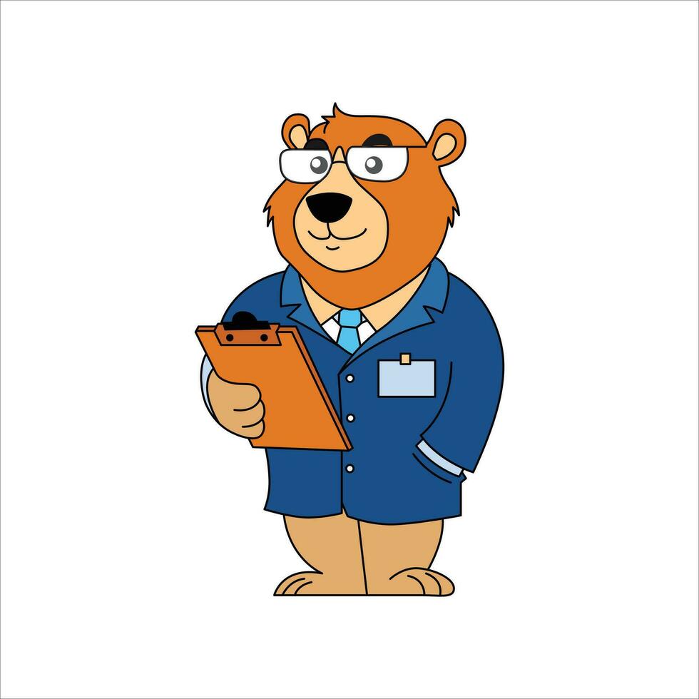 Bear Mascot Design vector