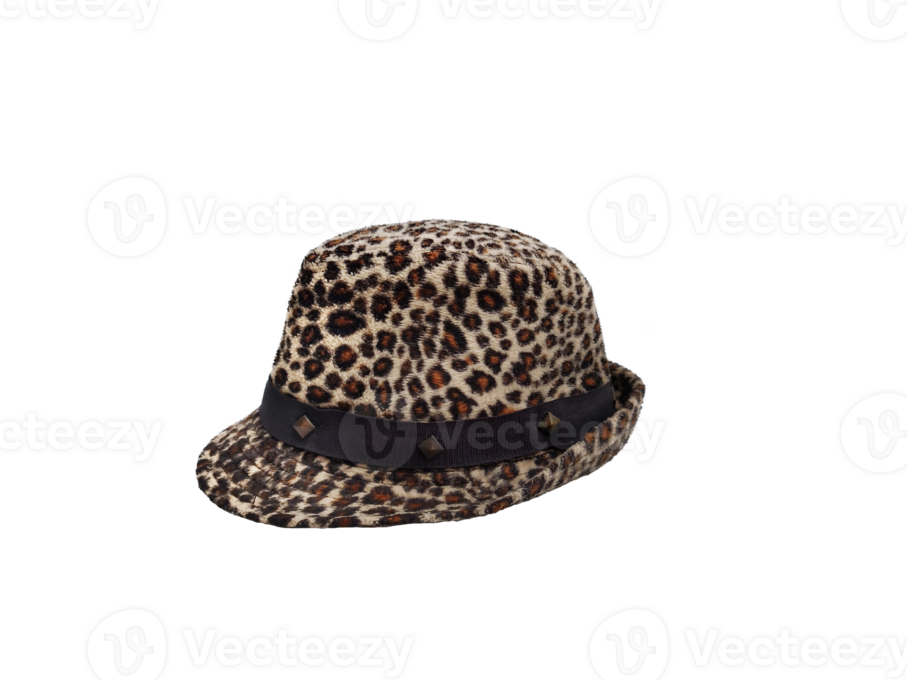 tigre modèle faux fourrure chapeau png transparent