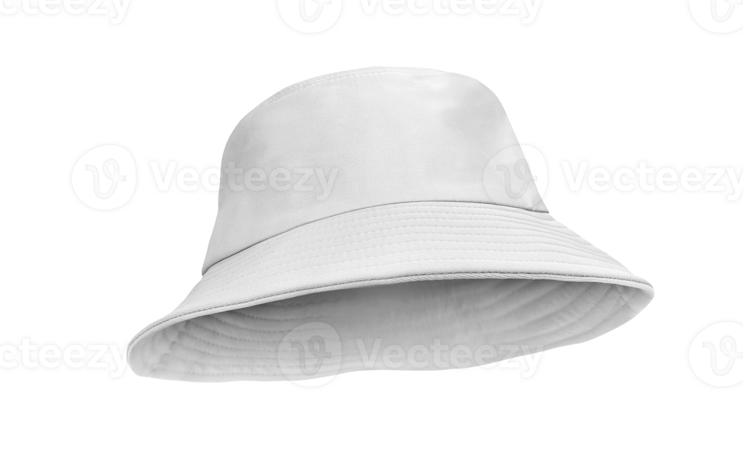 Weiß Eimer Hut png transparent
