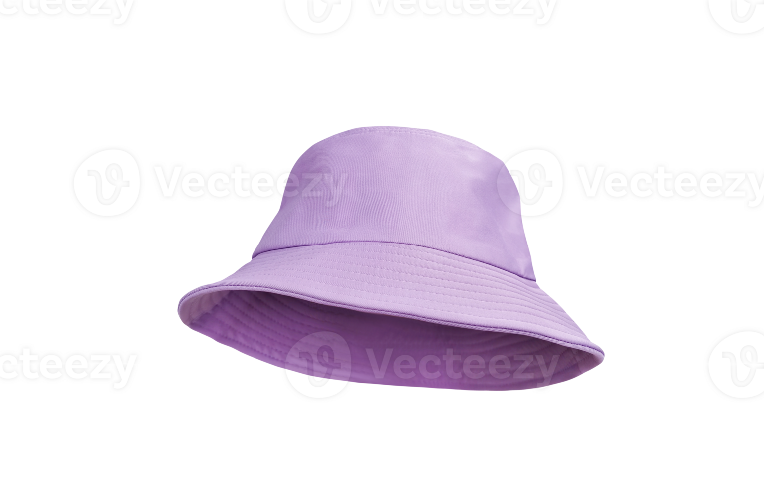 purple bucket hat isolated PNG transparent