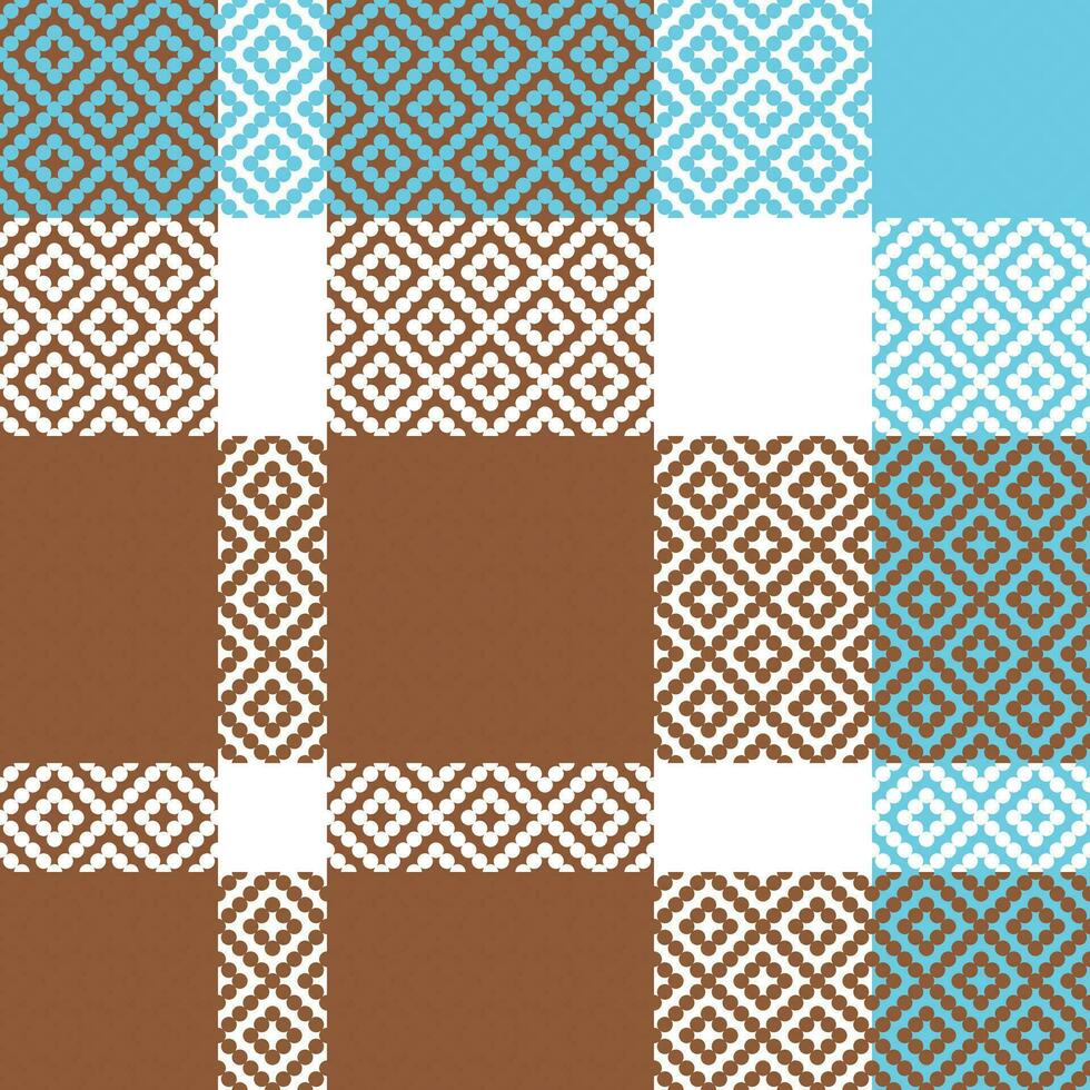 Tartan Seamless Pattern. Tartan Plaid Vector Seamless Pattern. Traditional Scottish Woven Fabric. Lumberjack Shirt Flannel Textile. Pattern Tile Swatch Included.