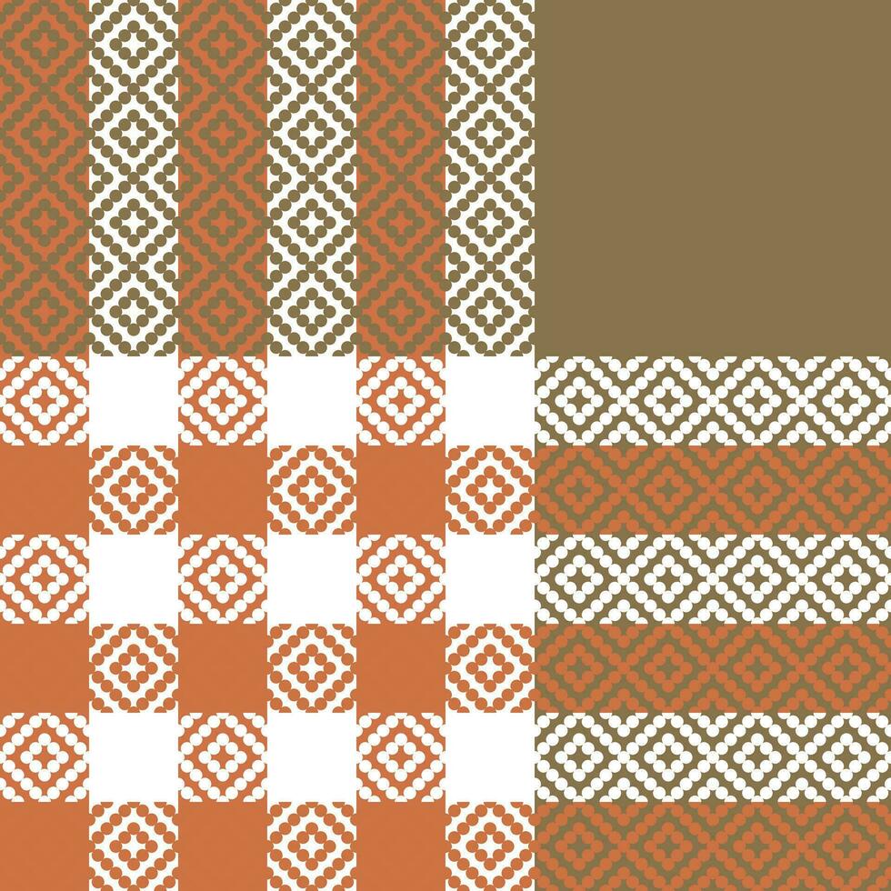 Plaid Patterns Seamless. Scottish Plaid, for Scarf, Dress, Skirt, Other Modern Spring Autumn Winter Fashion Textile Design. vector