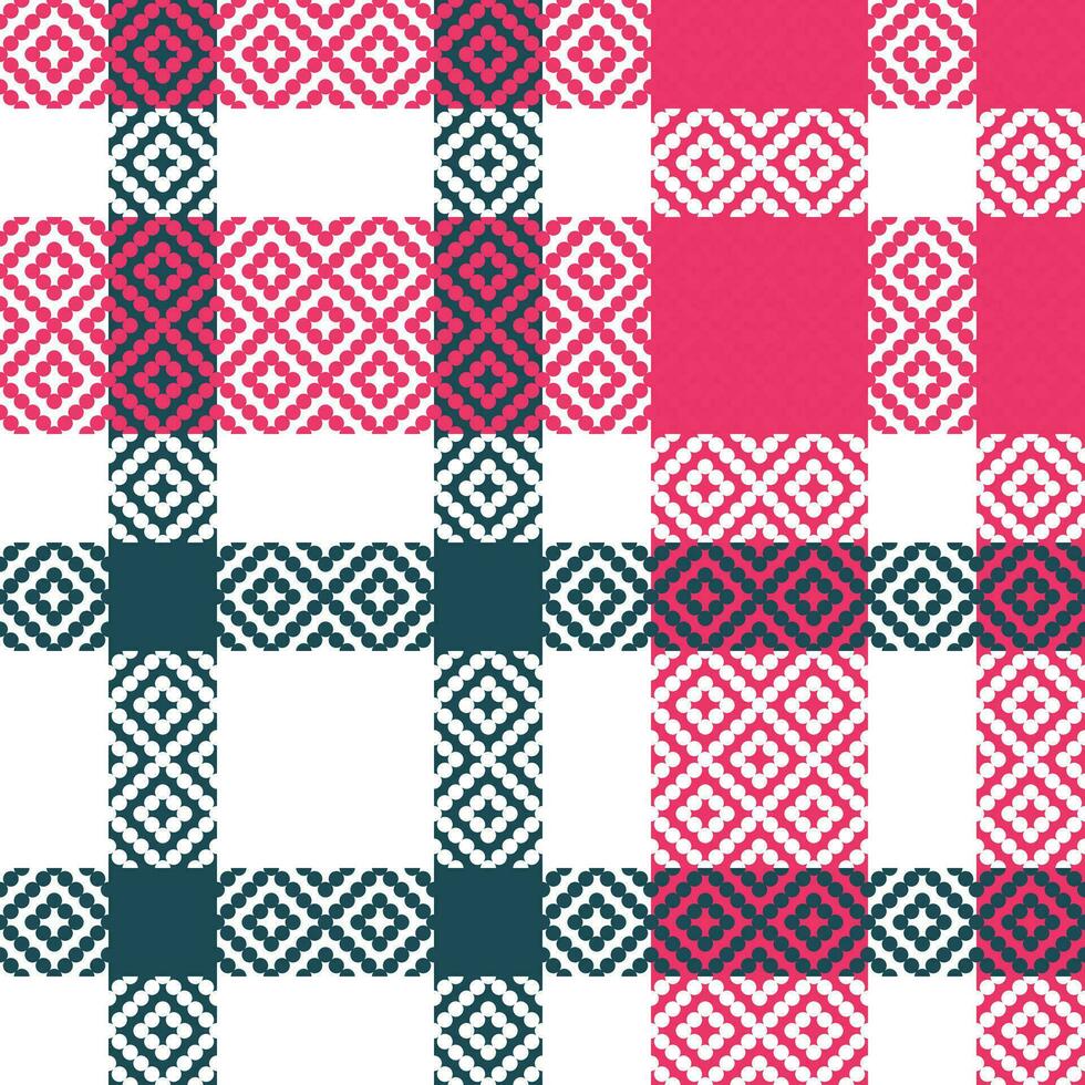 Scottish Tartan Seamless Pattern. Abstract Check Plaid Pattern Traditional Scottish Woven Fabric. Lumberjack Shirt Flannel Textile. Pattern Tile Swatch Included. vector