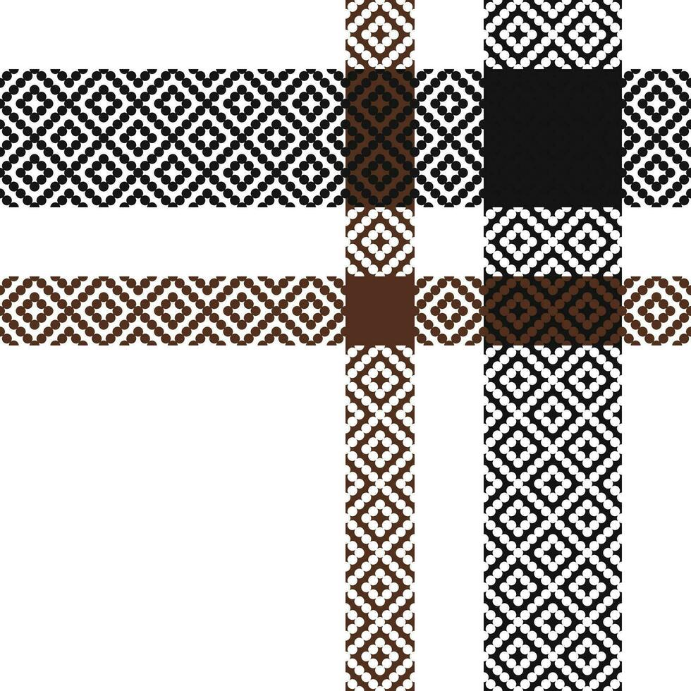 Tartan Plaid Pattern Seamless. Plaid Pattern Seamless. Template for Design Ornament. Seamless Fabric Texture. Vector Illustration