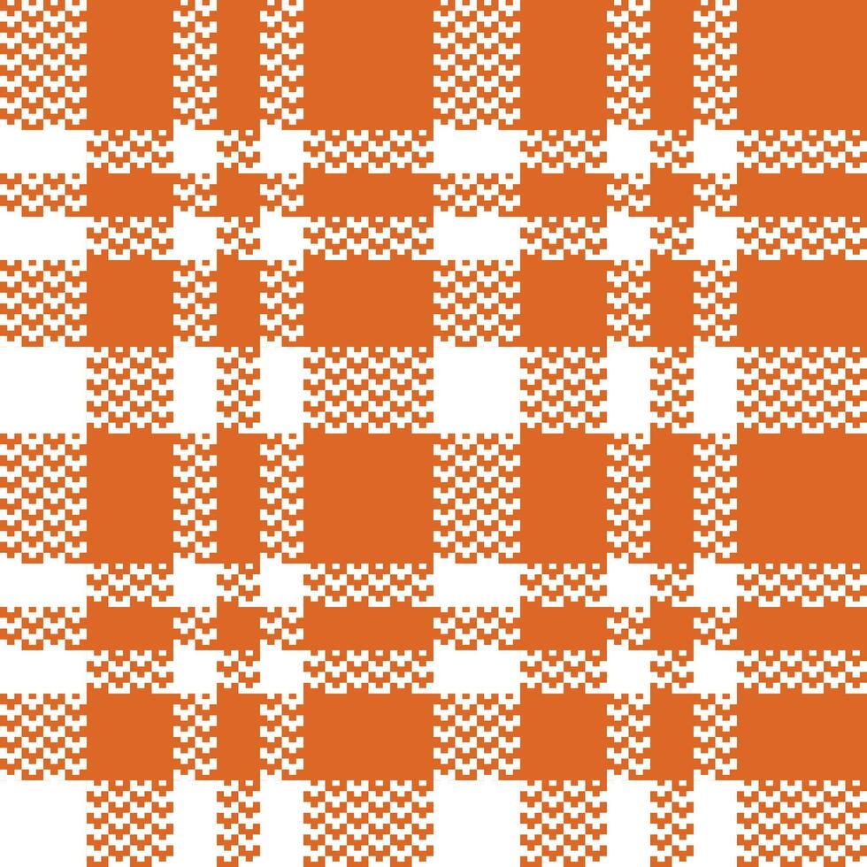 Scottish Tartan Plaid Seamless Pattern, Checkerboard Pattern. Traditional Scottish Woven Fabric. Lumberjack Shirt Flannel Textile. Pattern Tile Swatch Included. vector