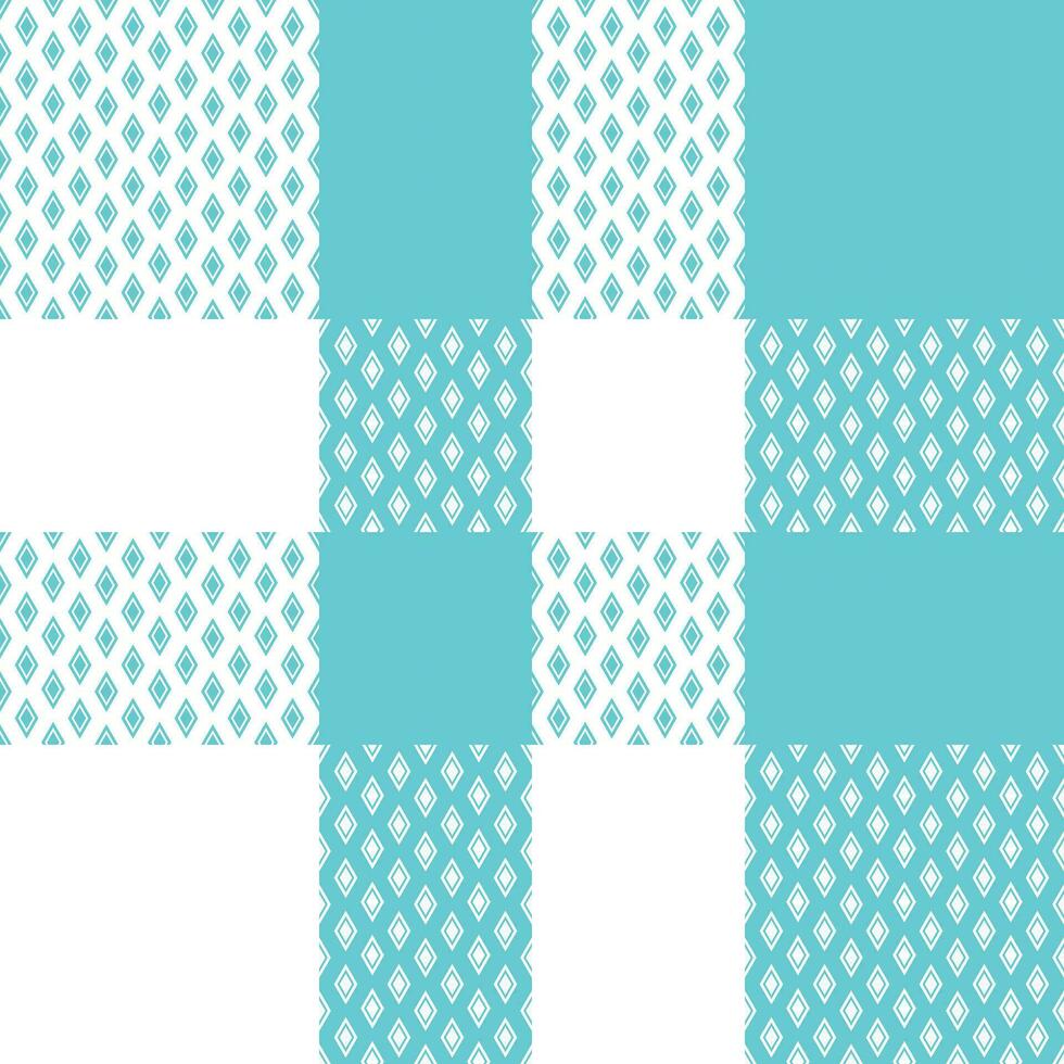Tartan Seamless Pattern. Checkerboard Pattern Template for Design Ornament. Seamless Fabric Texture. vector