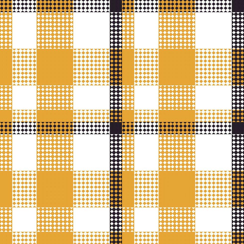 Plaid Pattern Seamless. Checkerboard Pattern Template for Design Ornament. Seamless Fabric Texture. vector