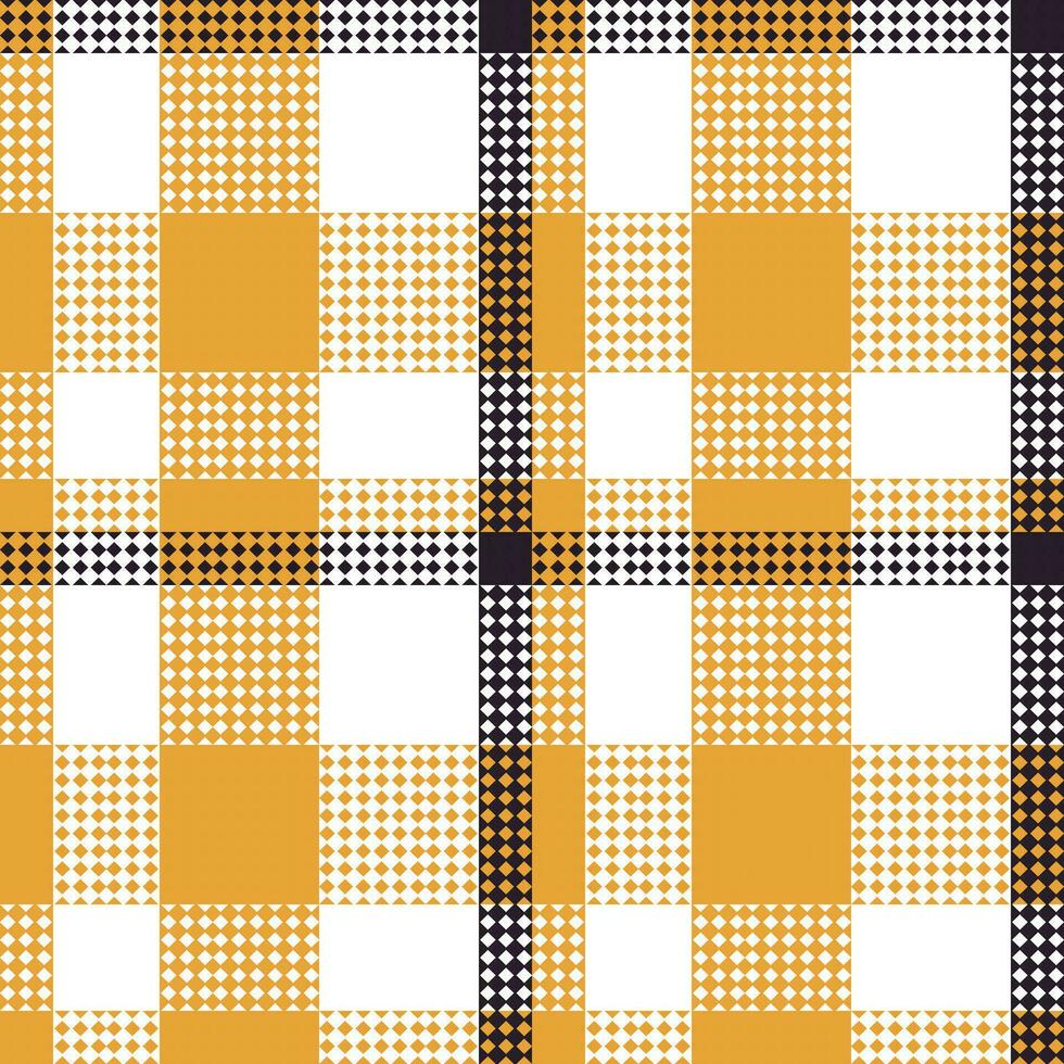 Plaid Pattern Seamless. Checkerboard Pattern Template for Design Ornament. Seamless Fabric Texture. vector