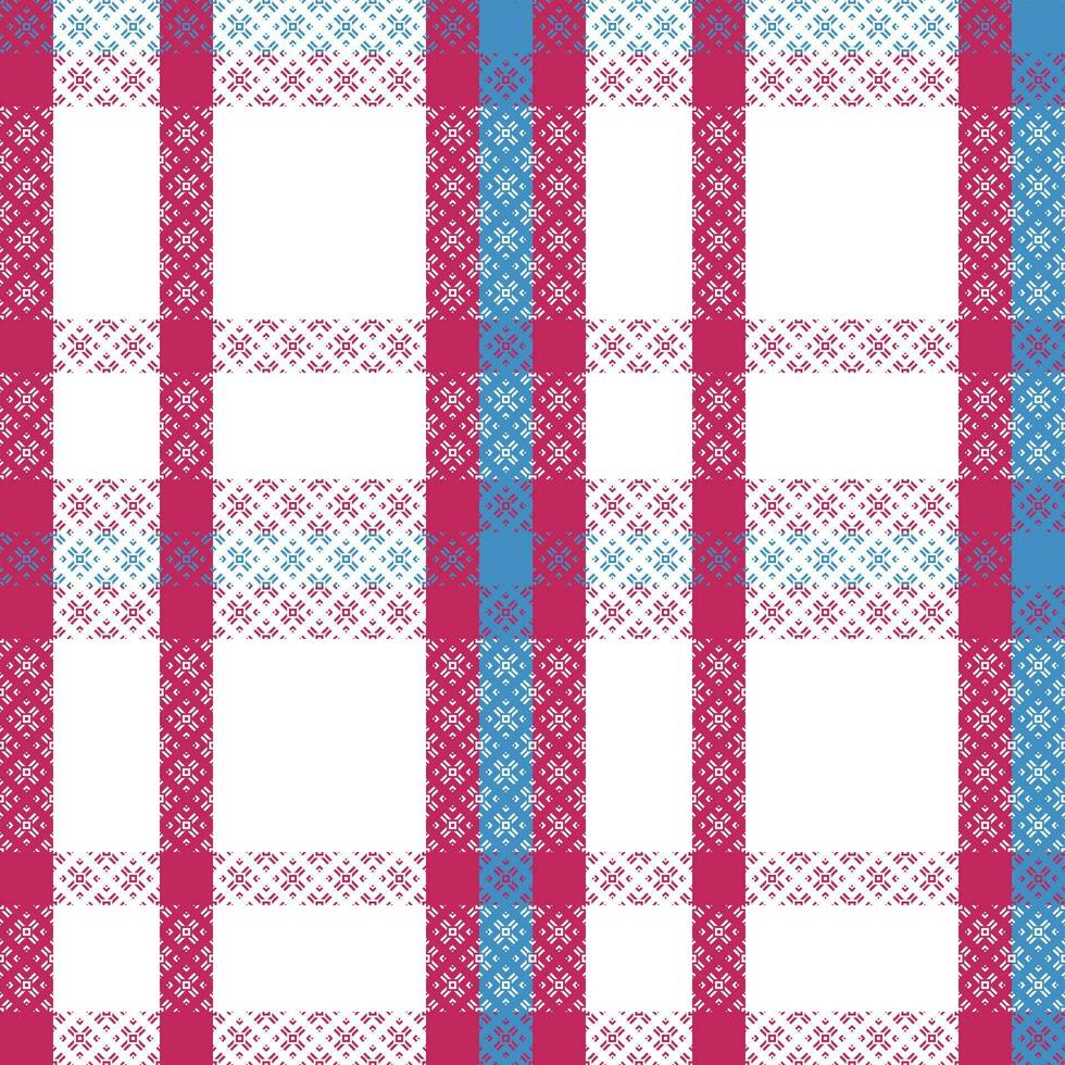 Scottish Tartan Pattern. Traditional Scottish Checkered Background. Traditional Scottish Woven Fabric. Lumberjack Shirt Flannel Textile. Pattern Tile Swatch Included. vector