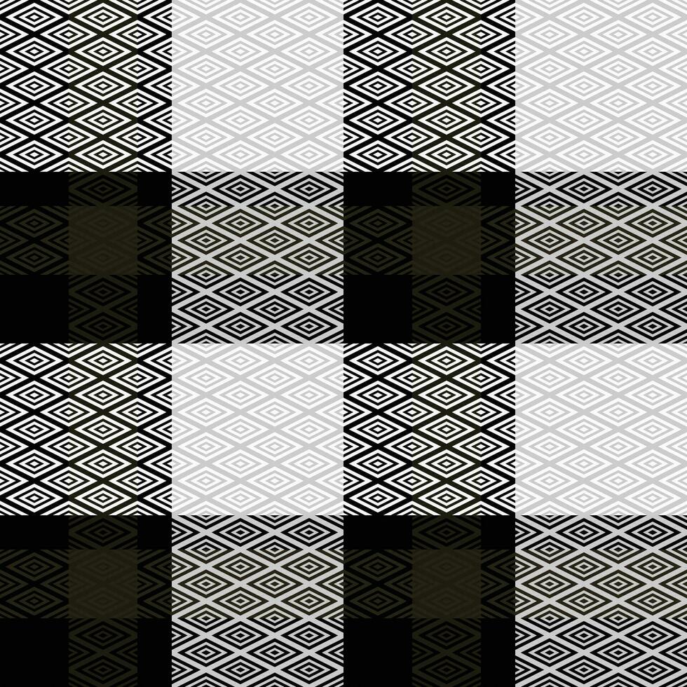 Plaids Pattern Seamless. Traditional Scottish Checkered Background. Traditional Scottish Woven Fabric. Lumberjack Shirt Flannel Textile. Pattern Tile Swatch Included. vector