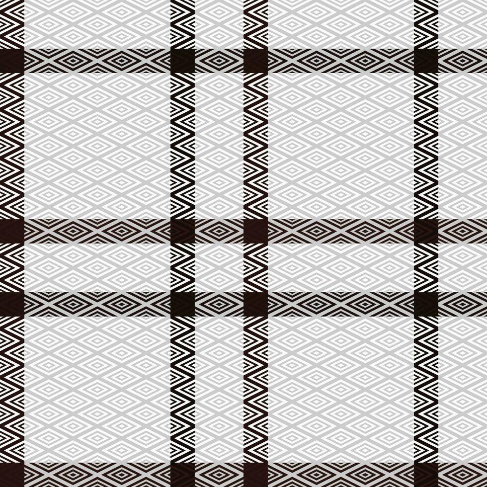 Plaid Pattern Seamless. Traditional Scottish Checkered Background. Template for Design Ornament. Seamless Fabric Texture. vector
