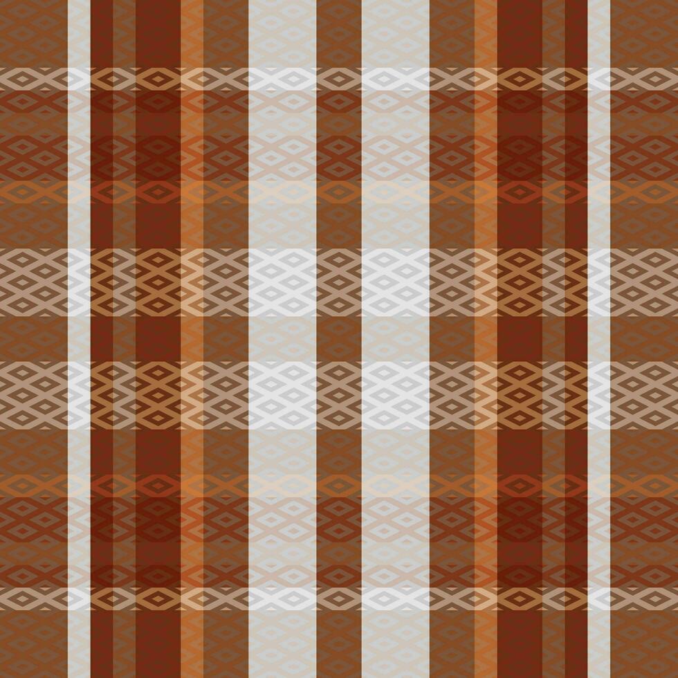 Plaid Pattern Seamless. Checker Pattern Traditional Scottish Woven Fabric. Lumberjack Shirt Flannel Textile. Pattern Tile Swatch Included. vector