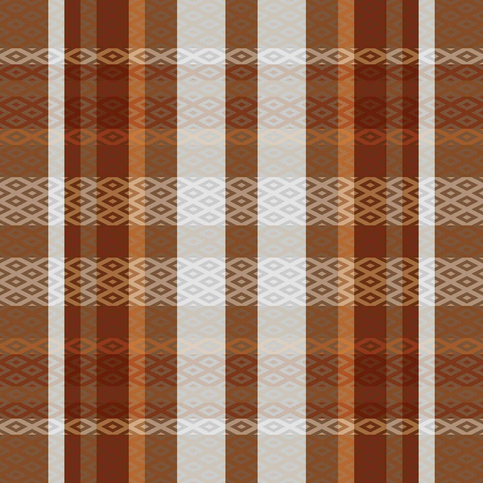 Plaid Pattern Seamless. Checker Pattern Traditional Scottish Woven Fabric. Lumberjack Shirt Flannel Textile. Pattern Tile Swatch Included. vector