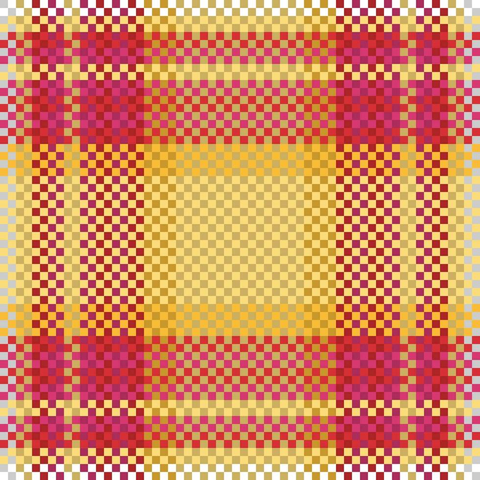 Tartan Plaid Vector Seamless Pattern. Classic Scottish Tartan Design. Traditional Scottish Woven Fabric. Lumberjack Shirt Flannel Textile. Pattern Tile Swatch Included.