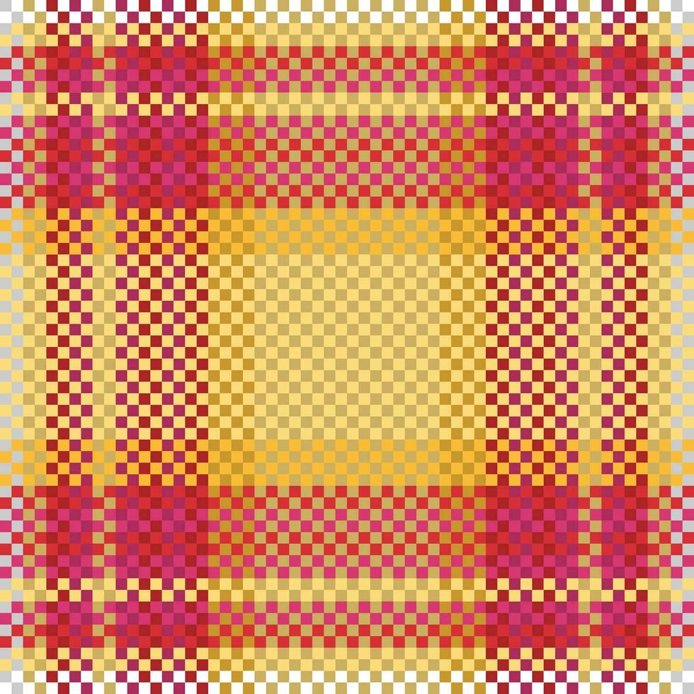 Tartan Plaid Vector Seamless Pattern. Classic Scottish Tartan Design. Traditional Scottish Woven Fabric. Lumberjack Shirt Flannel Textile. Pattern Tile Swatch Included.