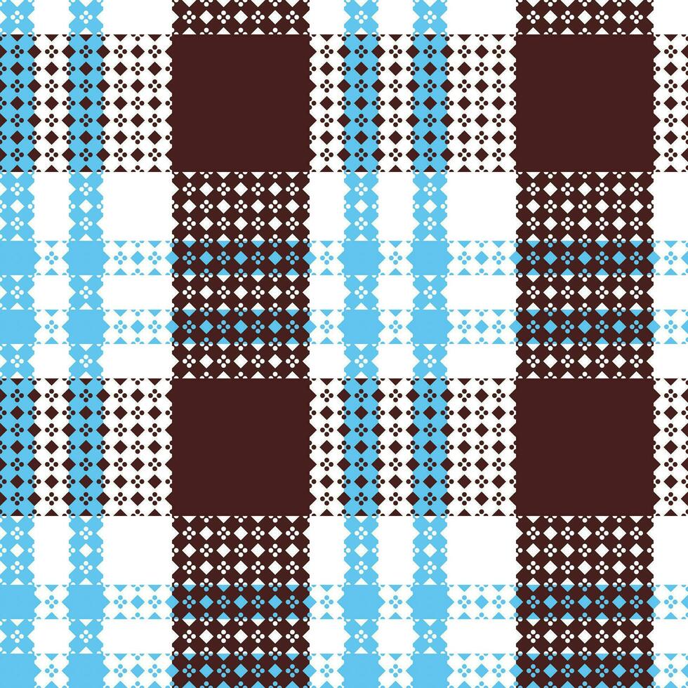 Tartan Plaid Vector Seamless Pattern. Plaid Patterns Seamless. for Scarf, Dress, Skirt, Other Modern Spring Autumn Winter Fashion Textile Design.