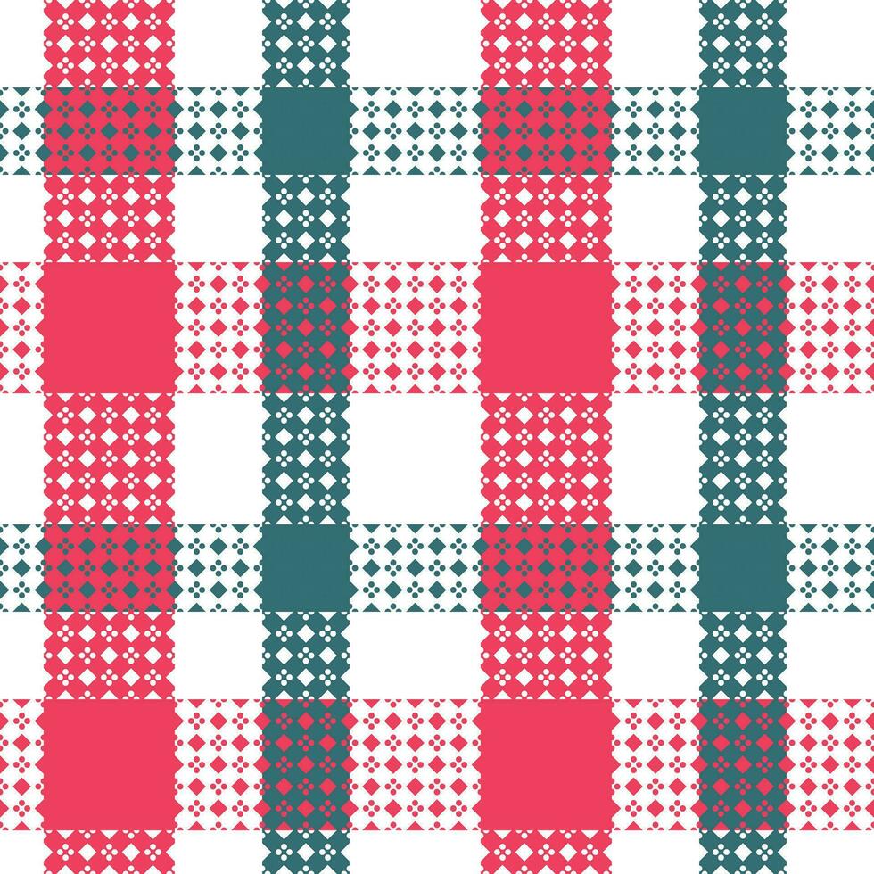 Tartan Plaid Vector Seamless Pattern. Checker Pattern. Flannel Shirt Tartan Patterns. Trendy Tiles for Wallpapers.