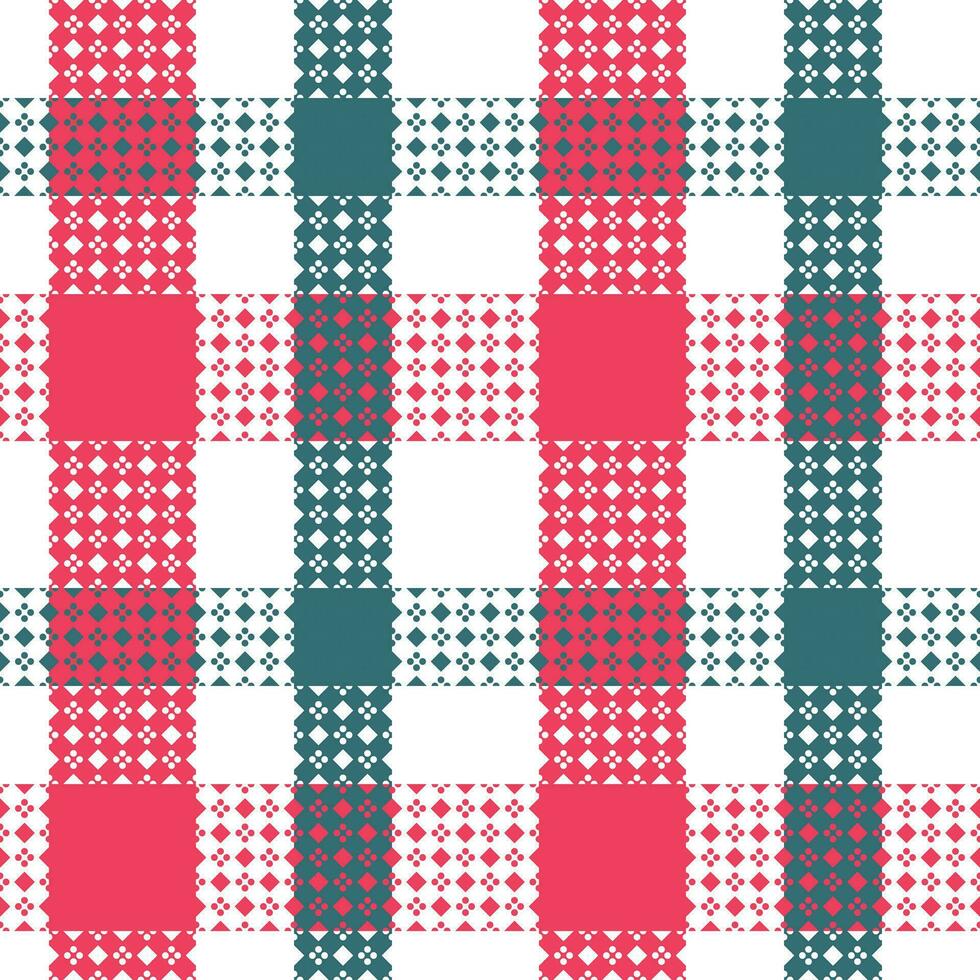 Tartan Plaid Vector Seamless Pattern. Checker Pattern. Flannel Shirt Tartan Patterns. Trendy Tiles for Wallpapers.