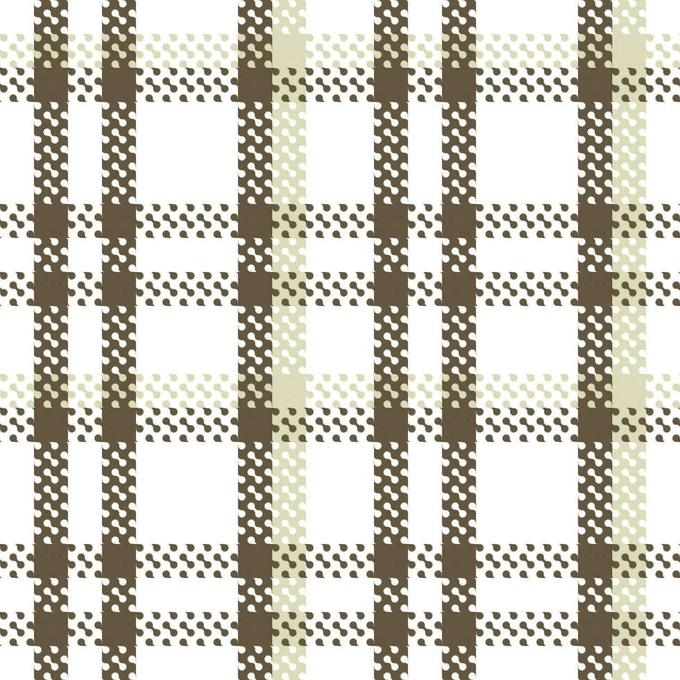 Plaid Pattern Seamless. Traditional Scottish Checkered Background. Template for Design Ornament. Seamless Fabric Texture. vector
