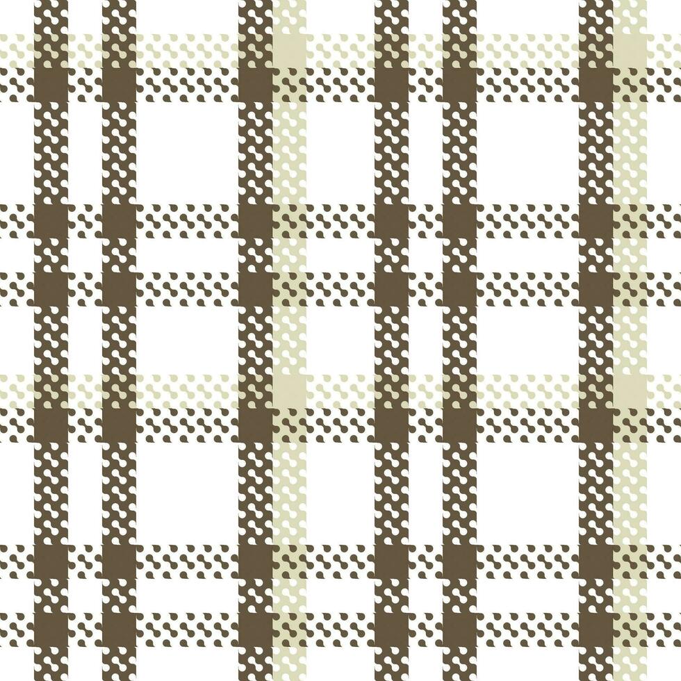 Plaid Pattern Seamless. Traditional Scottish Checkered Background. Template for Design Ornament. Seamless Fabric Texture. vector